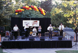 Unidentified band plays for Family Weekend, 2000