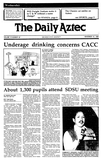 The Daily Aztec: Wednesday 11/19/1986