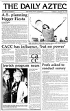 The Daily Aztec: Tuesday 01/29/1985