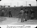 Surveying class, 1935