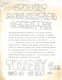 Student Mobilization Committee planning meeting, 1970