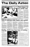 The Daily Aztec: Wednesday 12/09/1987