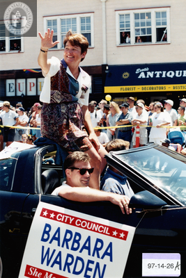 Barbara Warden, City Council, 1997