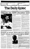 The Daily Aztec: Thursday 02/26/1987
