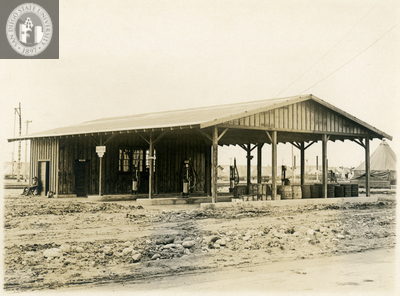 Oil supply station, Camp Kearny