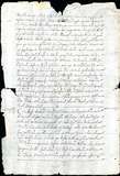Urrutia de Vergara Papers, back of page 80, folder 17, volume 2, 1695