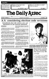 The Daily Aztec: Tuesday 12/09/1986