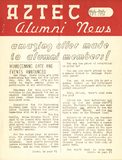 The Aztec Alumni News, Volume 9, Number 8, September 1951
