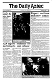 The Daily Aztec: Monday 04/07/1986