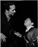James Barton and Abe Polsky in Othello, 1954