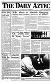 The Daily Aztec: Friday 04/28/1989