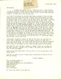 Letter from Henry Blair Burkhardt, 1943