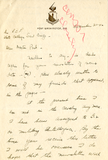 Letter from Elijah Al  Slayen, 1942