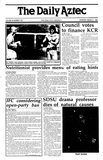 The Daily Aztec: Thursday 03/06/1986