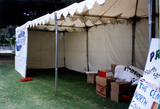 The Center booth pre-assembly at Pride festival, 1998