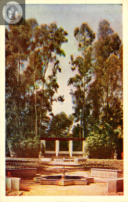 The Plaza of Alcazar Gardens, Exposition, 1935