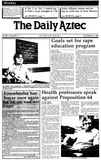 The Daily Aztec: Monday 09/29/1986