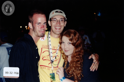 Volunteers at a Pride event, 1999