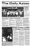 The Daily Aztec: Friday 09/18/1987