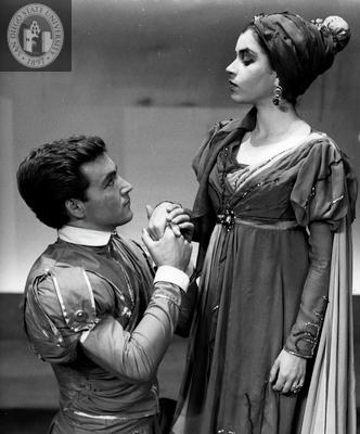 Unidentified actor and actress in Antony and Cleopatra, 1958