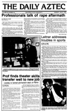 The Daily Aztec: Monday 04/09/1984