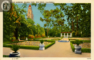 Alcazar Garden, Balboa Park, San Diego