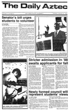 The Daily Aztec: Monday 08/31/1987