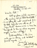 Letter from John W. Butler, 1942