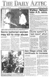 The Daily Aztec: Thursday 05/19/1988