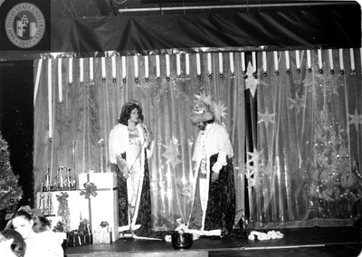 Christmas show at Ball Express, 1976