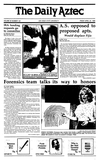 The Daily Aztec: Friday 04/25/1986