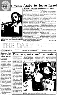 The Daily Aztec: Thursday 10/31/1985