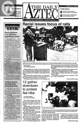 The Daily Aztec: Friday 05/08/1992