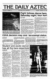 The Daily Aztec: Tuesday 09/18/1984