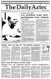 The Daily Aztec: Tuesday 09/19/1989