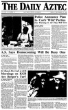 The Daily Aztec: Friday 09/30/1988
