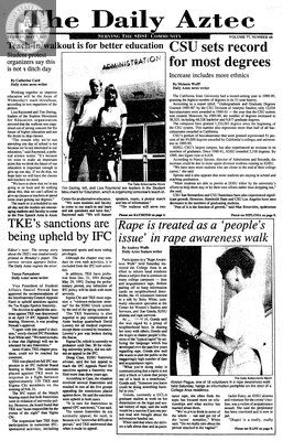 The Daily Aztec: Tuesday 05/07/1991