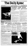 The Daily Aztec: Monday 02/17/1986
