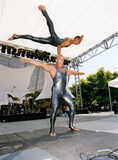 Circus performers at Pride Festival, 2001