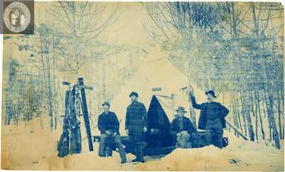 Tent life in winter, 1887