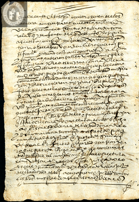 Urrutia de Vergara Papers, back of page 118, folder 8, volume 1