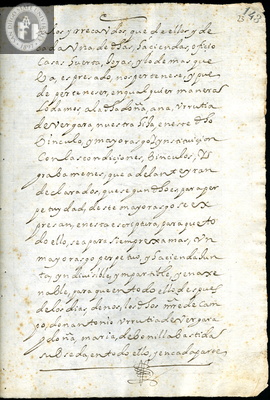 Urrutia de Vergara Papers, page 143, folder 9, volume 1, 1664