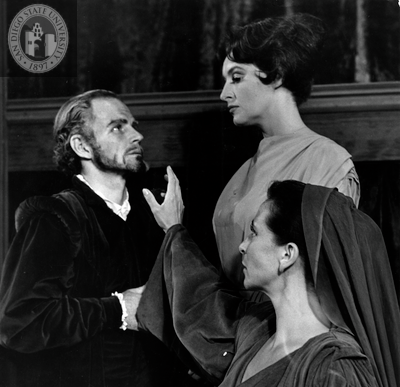Stephen Joyce, Jacqueline Brooks, and Susan Willis in The Winter's Tale, 1963