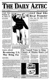 The Daily Aztec: Friday 02/03/1989