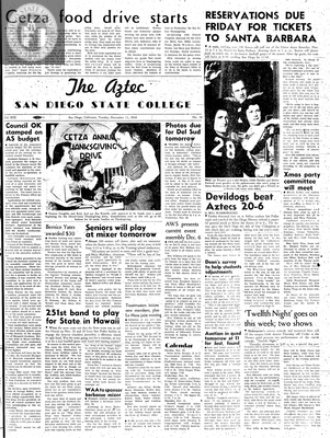 The Aztec: Tuesday 11/12/1940
