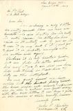 Letter from John P. Binkley, 1943