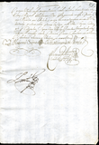 Urrutia de Vergara Papers, page 61, folder 15, volume 2, 1705