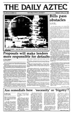 The Daily Aztec: Monday 04/29/1985