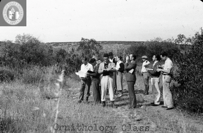 Ornithology class, 1935