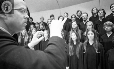 Chorus led by an unidentified director
